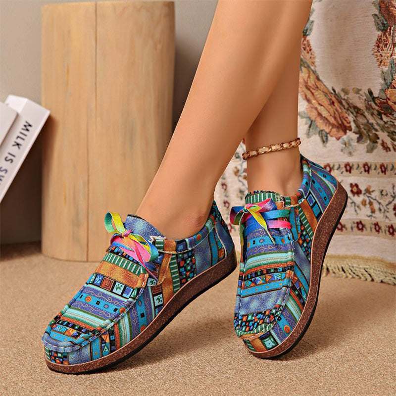 Women's Lightweight Lace-Up Loafers