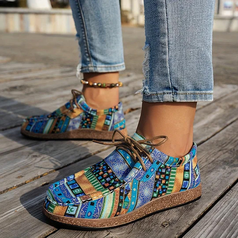 Women's Lightweight Lace-Up Loafers