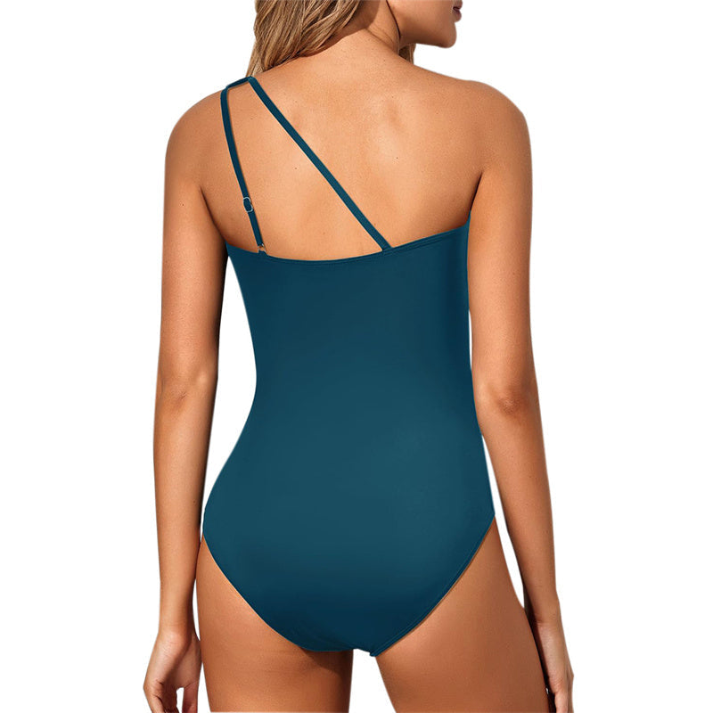 💥LAST DAY SALE 60% OFF🏖️👙Women’s One Shoulder One-Piece Swimsuit