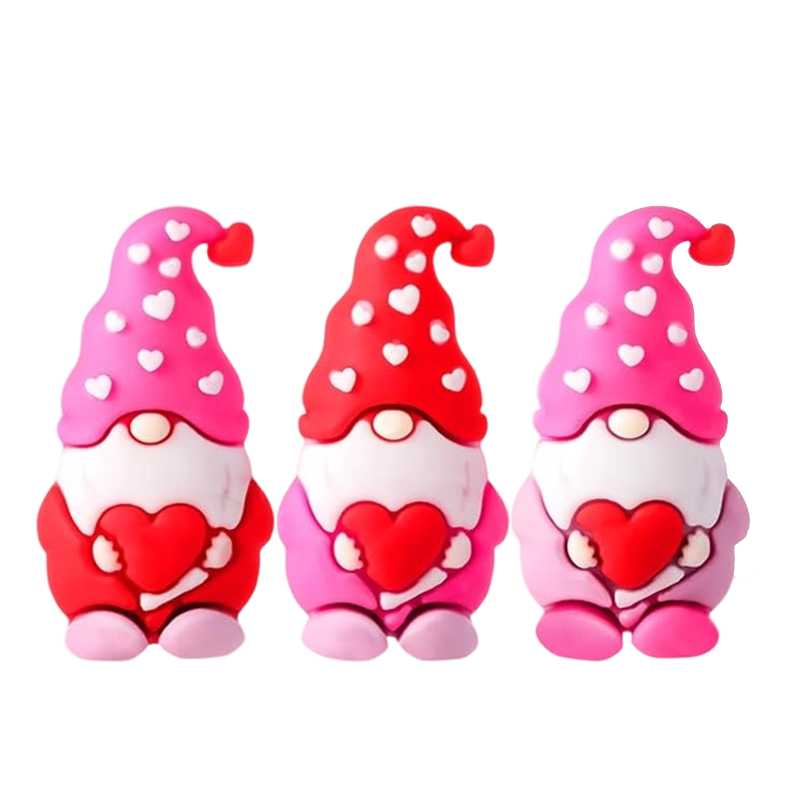 Valentine's Day Mini Gnome Figurine Ornament