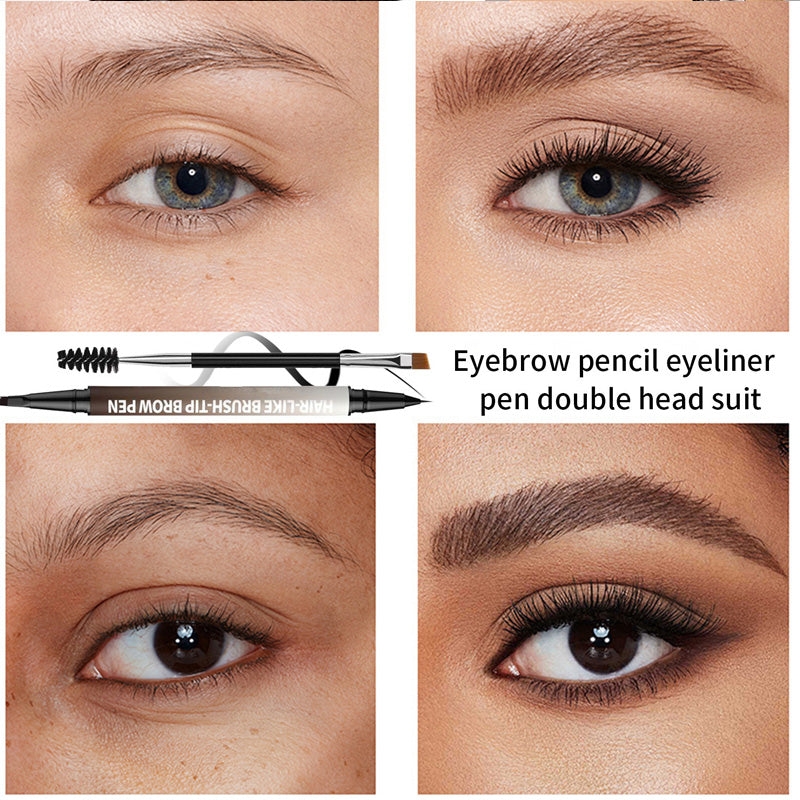 🔥50% OFF-Buy 1 Get 1 Free 💥Waterproof & Smudge-Proof Brow Pen👁️‍🗨️