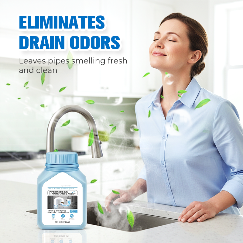 🔄✨LAST DAY SALE 70% OFF🧴Multi-purpose Powerful Sink & Drain Cleaner, Heavy Duty Unblocker Liquid, Kitchen Pipe Dredging Agent for Household Soap Scum & Clogged Drains