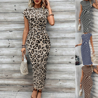 ⏳LAST DAY SALE 70% OFF!!💕Women's Elegant Tie Waist Dress