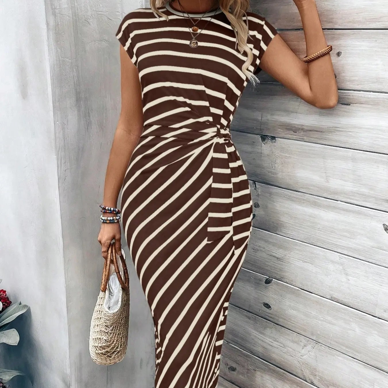 ⏳LAST DAY SALE 70% OFF!!💕Women's Elegant Tie Waist Dress