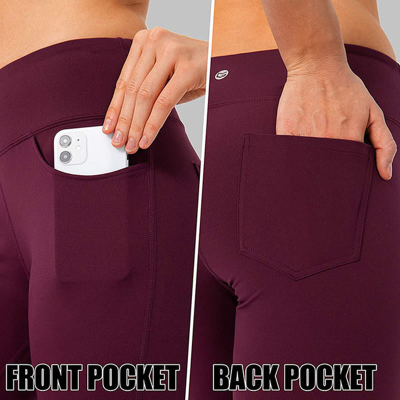 🧘 54% OFF FLASH SALE ! ⚡ Women's High Waist Yoga Pants – High Waist Tummy Control, Buttery Soft Stretchy Fabric, Non-See-Through & All-Season 🩳