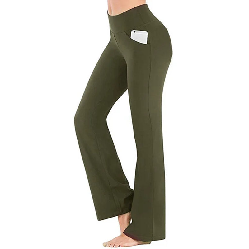 🧘 54% OFF FLASH SALE ! ⚡ Women's High Waist Yoga Pants – High Waist Tummy Control, Buttery Soft Stretchy Fabric, Non-See-Through & All-Season 🩳