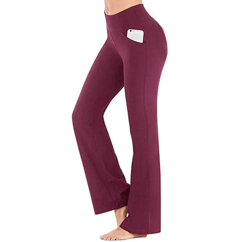 🧘 54% OFF FLASH SALE ! ⚡ Women's High Waist Yoga Pants – High Waist Tummy Control, Buttery Soft Stretchy Fabric, Non-See-Through & All-Season 🩳
