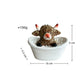 Whimsical Highland Cow Bathroom Figurine