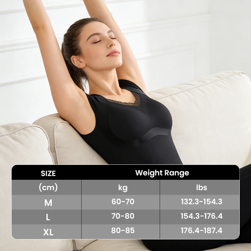 Women's Thermal Shaping Top with Built-in Bra