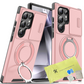 💎 50% OFF! 💎 Magnetic Stand Phone Case for Samsung – Slide Camera Cover, 360° Ring Grip & Kickstand, Full Protection 📱
