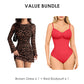 Women's Leopard Print Bodycon Mini Dress