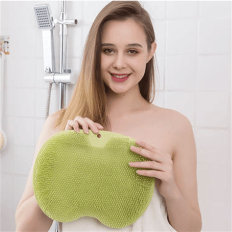 🥳HOT SALE🥳💞10K+ SOLD! Shower Scrubber- Dual-sided, non-slip & massage pad. Deep clean – grab yours! ✅