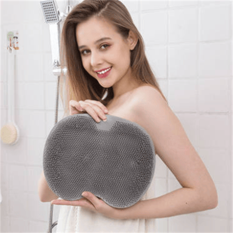 🥳HOT SALE🥳💞10K+ SOLD! Shower Scrubber- Dual-sided, non-slip & massage pad. Deep clean – grab yours! ✅