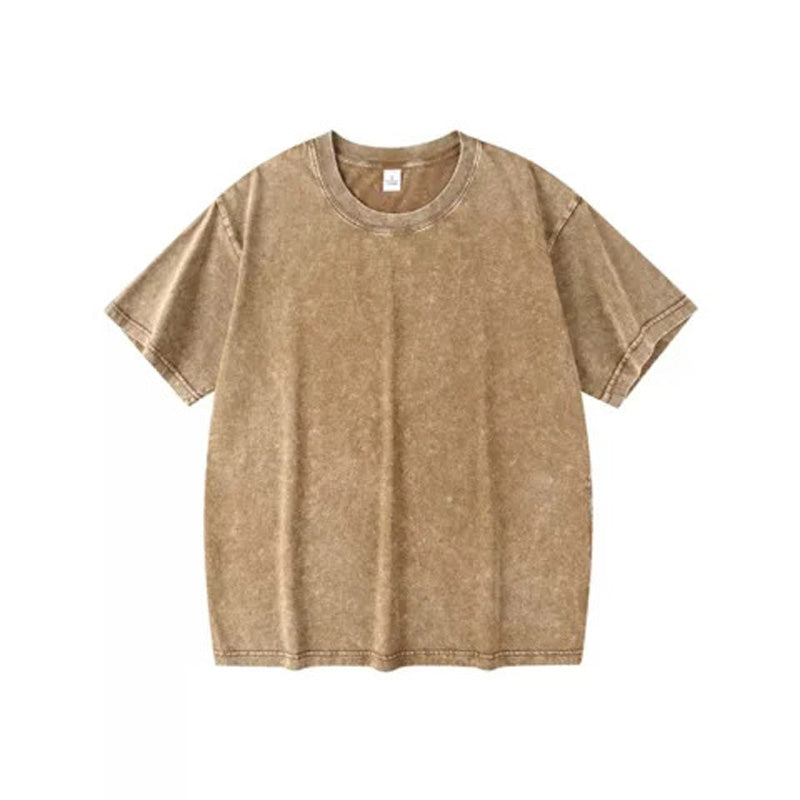 2026 HOT SALE🥳Solid Color Vintage Tee ☀️