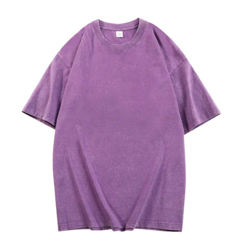 2026 HOT SALE🥳Solid Color Vintage Tee ☀️