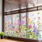 💐Colorful Floral Bouquet Window Sticker🖼️ Make Your Window Beautiful in Seconds! Cut to any size you like!