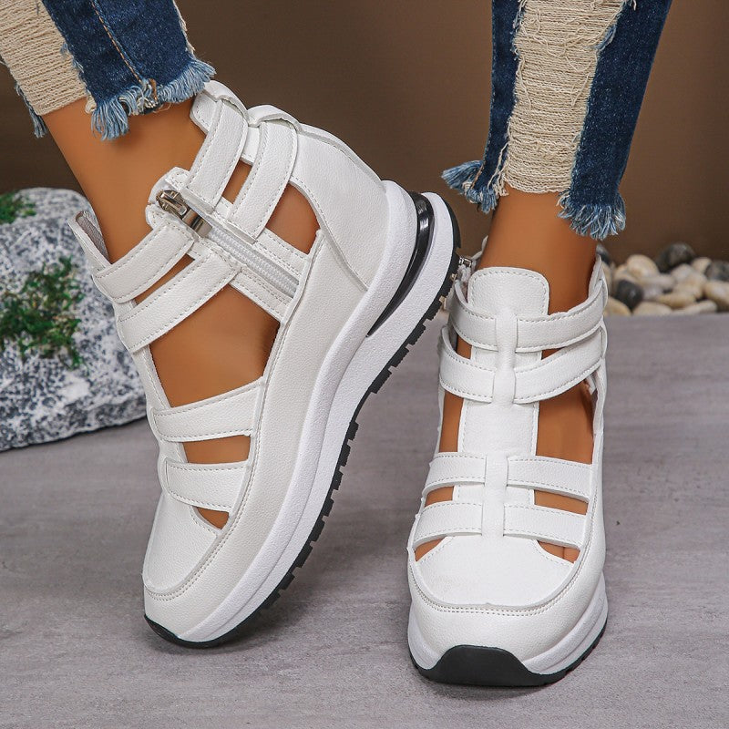 🥳2026 HOT SALE🥳💞50K+ SOLD!💨✨ 50% OFF! Lightweight Summer Sandals – Open-toe design, breathable & comfy. Secure zipper closure, all-day stability. Perfect for beach, city walks or rainy days. 👡🌧️