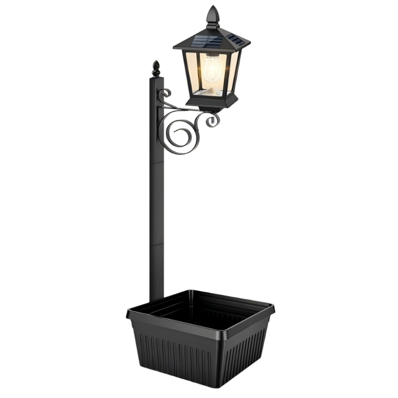 💐50% OFF ! Wrought Iron Solar Light – Retro Style & All-Weather 💡🌿【Limited Offer】