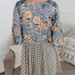 🌸Spring Sale 49% OFF🌸Women's Floral Kimono Ruffle Sleeve Tie Cardigans Flowy Boho Loose Cover Ups
