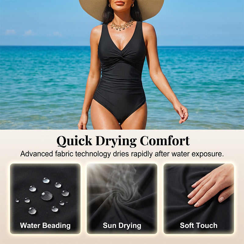 👙Only £14.99 Last Day Promotion!👚Women's Tummy Control One-Piece Swimsuit🔥