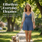 🥳2026 HOT SALE🥳💞50K+ SOLD!💕🌿 50% OFF! Women‘s Ribbed Knit Romper – Breathable & skin-friendly, keeps shape. Flared skirt with hidden shorts, no riding up. 6 colors. Effortless everyday elegance. 👙✅
