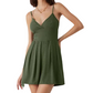 🥳2026 HOT SALE🥳💞50K+ SOLD!💕🌿 50% OFF! Women‘s Ribbed Knit Romper – Breathable & skin-friendly, keeps shape. Flared skirt with hidden shorts, no riding up. 6 colors. Effortless everyday elegance. 👙✅
