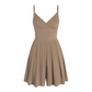 🥳2026 HOT SALE🥳💞50K+ SOLD!💕🌿 50% OFF! Women‘s Ribbed Knit Romper – Breathable & skin-friendly, keeps shape. Flared skirt with hidden shorts, no riding up. 6 colors. Effortless everyday elegance. 👙✅