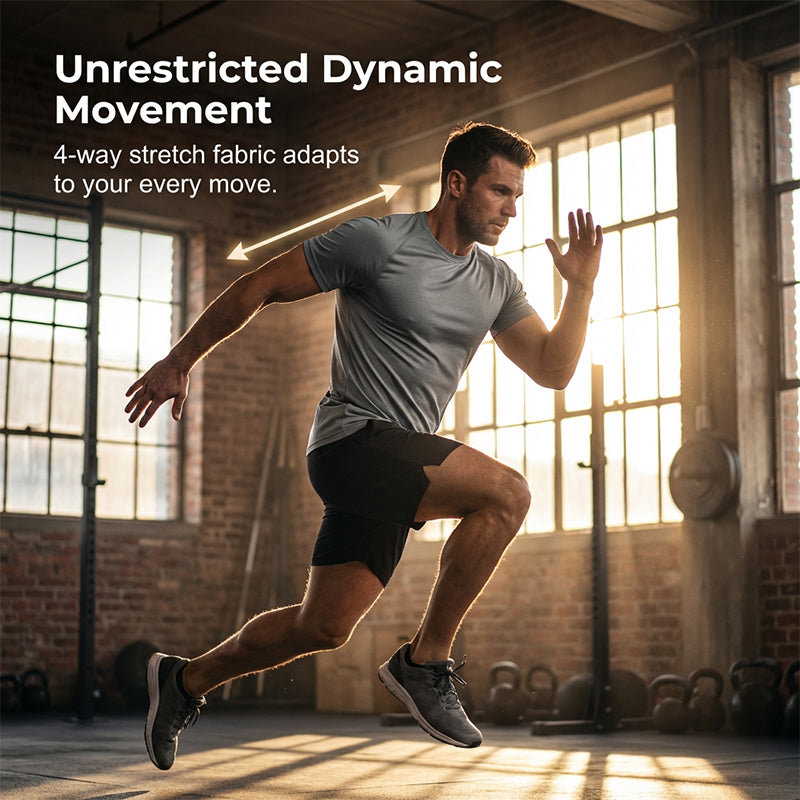 💥LAST DAY SPECIAL PRICE!-￡9.99!! 💖🔥Men's Quick-Dry Performance T-Shirt
