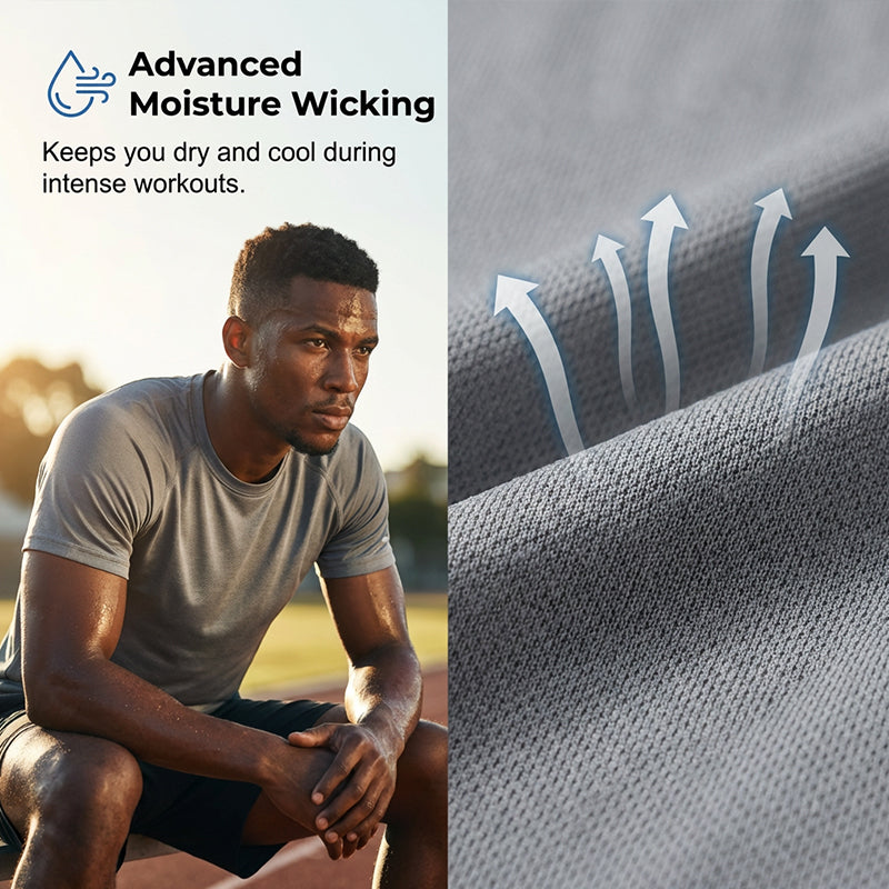 💥LAST DAY SPECIAL PRICE!-￡9.99!! 💖🔥Men's Quick-Dry Performance T-Shirt