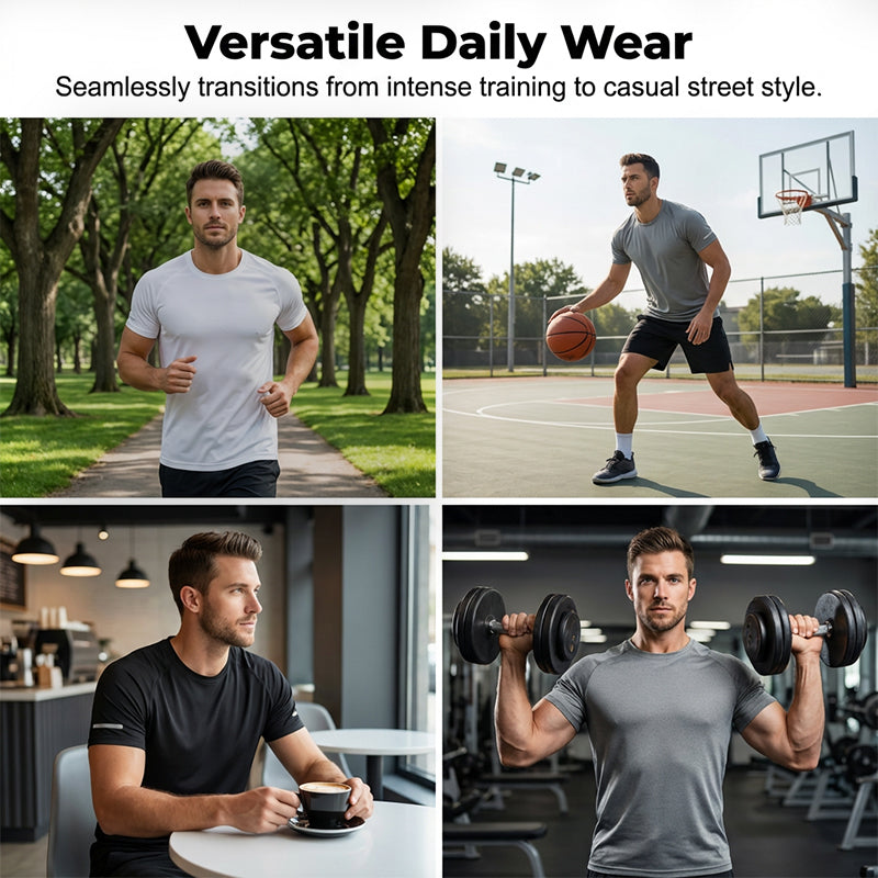 💥LAST DAY SPECIAL PRICE!-￡9.99!! 💖🔥Men's Quick-Dry Performance T-Shirt