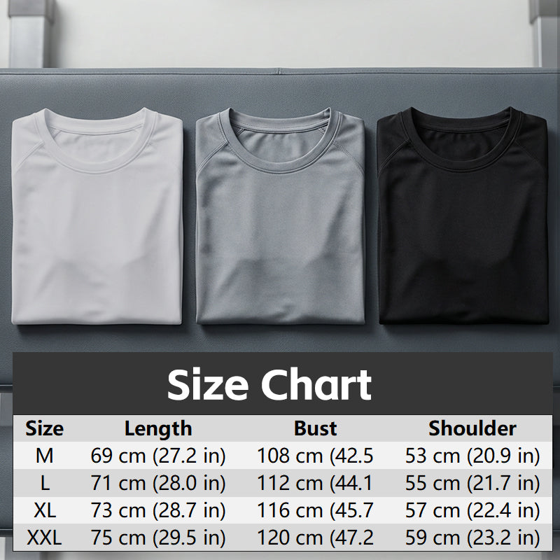 💥LAST DAY SPECIAL PRICE!-￡9.99!! 💖🔥Men's Quick-Dry Performance T-Shirt