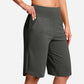 ⏰2026 Summer Hot Sale 49% OFF🔥Women's Bermuda Shorts with Pockets -👍Knee Length Athletic Casual Long Shorts