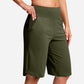⏰2026 Summer Hot Sale 49% OFF🔥Women's Bermuda Shorts with Pockets -👍Knee Length Athletic Casual Long Shorts