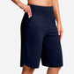 ⏰2026 Summer Hot Sale 49% OFF🔥Women's Bermuda Shorts with Pockets -👍Knee Length Athletic Casual Long Shorts