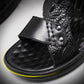 👞 50% OFF NOW! 🌿 Dual-Use Hollow Breathable Men’s Cowhide Sandals – Indoor/Outdoor, Cushioned Sole & Perfect for Summer Comfort ☀️