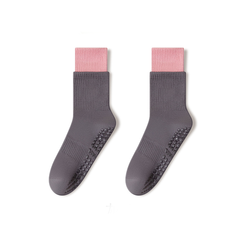 Cloud-Soft Pilates Crew Grip Socks
