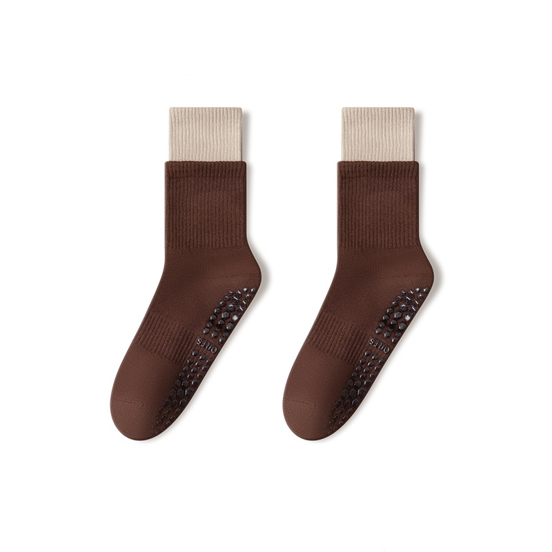 Cloud-Soft Pilates Crew Grip Socks