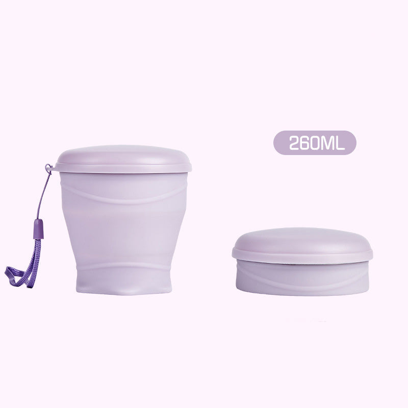 🔥Collapsible Silicone Travel Cup with Lid