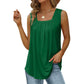📢📢60% OFF !! ⏰Women's Square Neck Sleeveless Vest T-Shirt