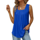 📢📢60% OFF !! ⏰Women's Square Neck Sleeveless Vest T-Shirt