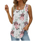 📢📢60% OFF !! ⏰Women's Square Neck Sleeveless Vest T-Shirt
