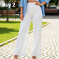 🥳2026 HOT SALE🥳Women’s Solid Color Casual Wide Leg Pants