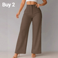 🥳2026 HOT SALE🥳Women’s Solid Color Casual Wide Leg Pants