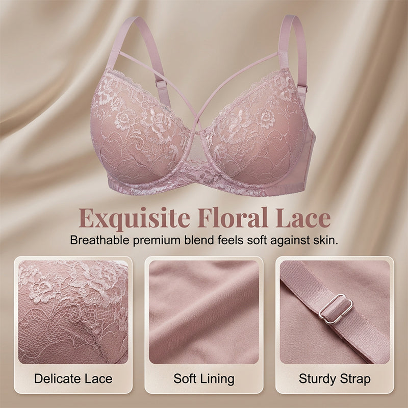 Women's Supportive Lift Lace Bra