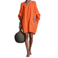 🔥Women's Oversized Batwing Sleeve Dress