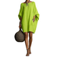 🔥Women's Oversized Batwing Sleeve Dress