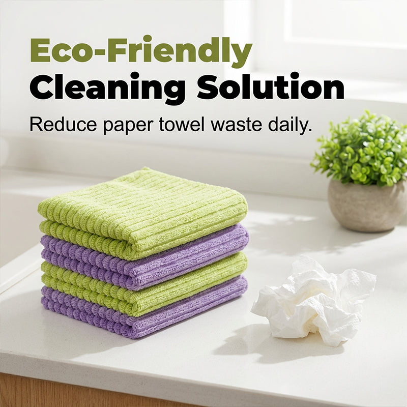 🏆 Last Day Special Price £9.99 ! 🔥Buy 2 Get 1 Free🎁Multipurpose Reusable Tear-Off Cleaning Cloth Roll