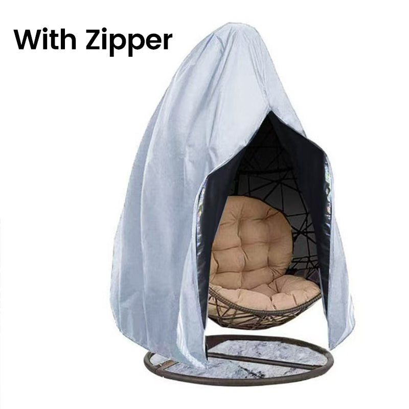 🥳2026 HOT SALE🥳💞50K+ SOLD!⏰🪑 50% OFF! Heavy‑Duty Waterproof Hanging Egg Chair Cover – UV resistant, durable Oxford cloth, easy zipper. Protects year‑round. ☀️✨