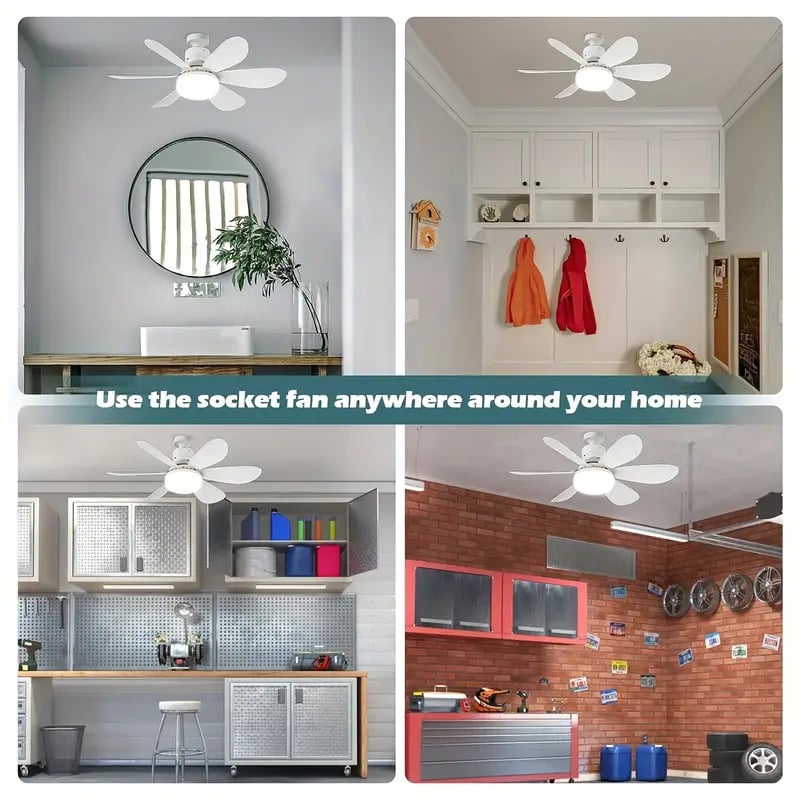 🏆LAST DAY SALE 49% OFF🔥SmartBreez™ 40W LED Ceiling Fan Light – 20.5” Ultra-Quiet with Remote 🎯 | E27 + FREE B22 Adapter 🔌 | For Bedroom 😴, Kitchen 👩‍🍳 & Garage 🛠️ – UK Ready! 🇬🇧（副本）