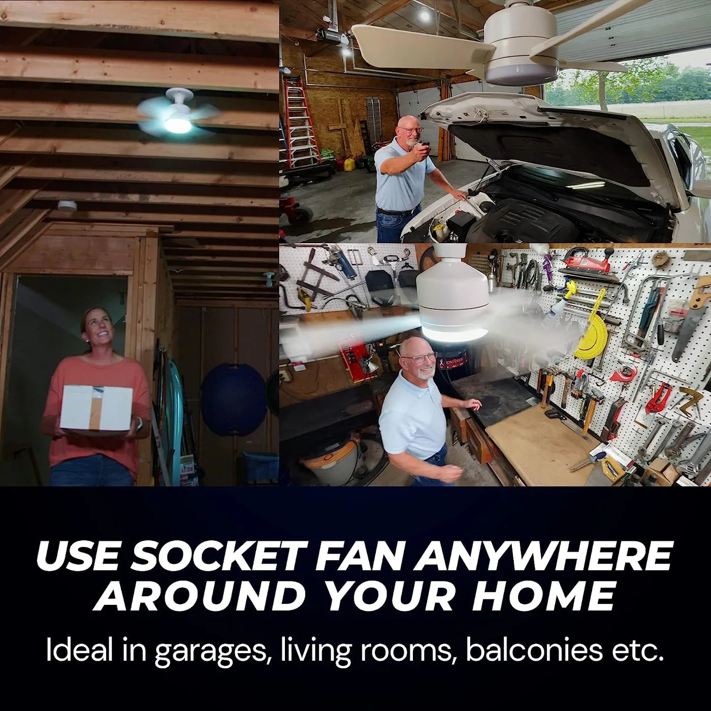 🏆LAST DAY SALE 49% OFF🔥SmartBreez™ 40W LED Ceiling Fan Light – 20.5” Ultra-Quiet with Remote 🎯 | E27 + FREE B22 Adapter 🔌 | For Bedroom 😴, Kitchen 👩‍🍳 & Garage 🛠️ – UK Ready! 🇬🇧（副本）